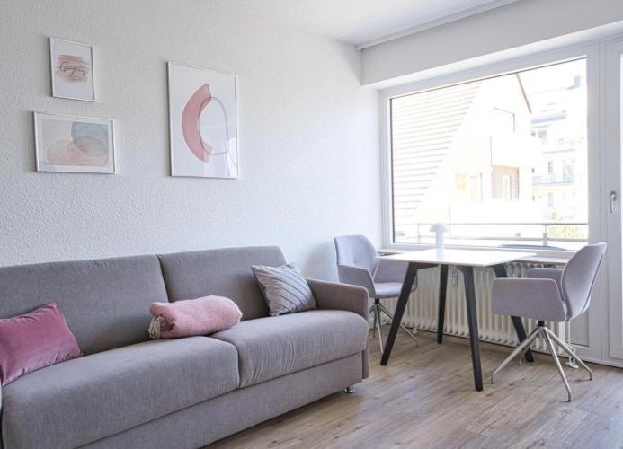 Seepferdchen - Kuscheliges Apartment Mit Meerblick-Balkon 万根沃格 外观 照片